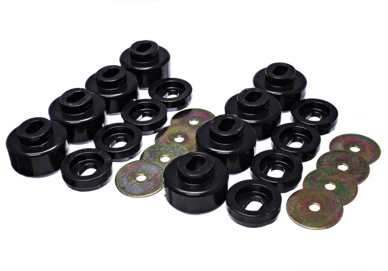 Load image into Gallery viewer, Energy Suspension 3.4162G ES Body Mounts - Black
