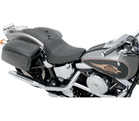 Drag Specialties 0802-0618 Solo Seat with Optional EZ Glide Backrest System - Smooth