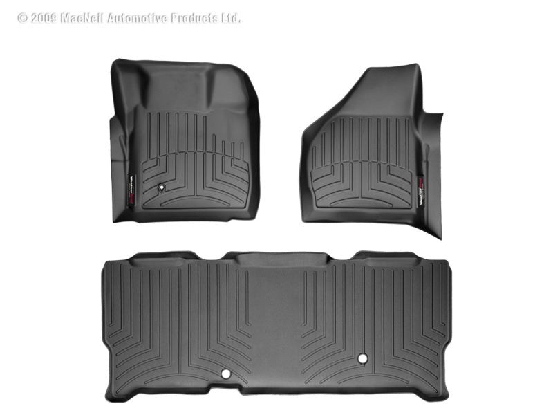 Load image into Gallery viewer, Weathertech 441201-440023 WT FloorLiner - Rear - Blk

