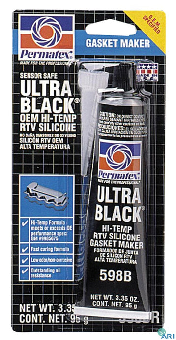 Permatex Chemicals 82180 Ultra Black Maximum Oil Resistance Gasket Maker - 3.35oz.