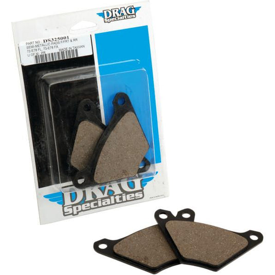 Drag Specialties DS-325001 Semi-Metallic Brake Pads