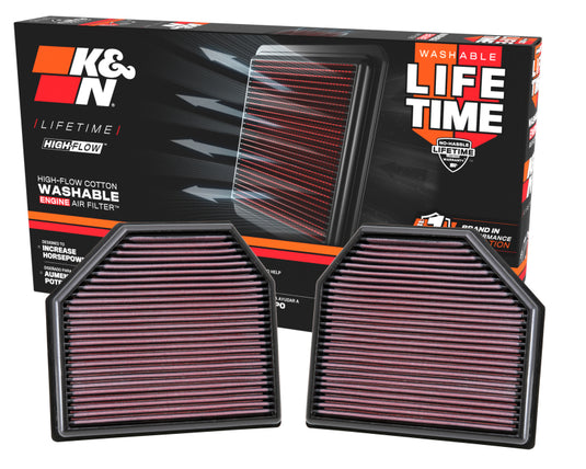K&N Engineering 33-2488 KN Drop in Air Filters