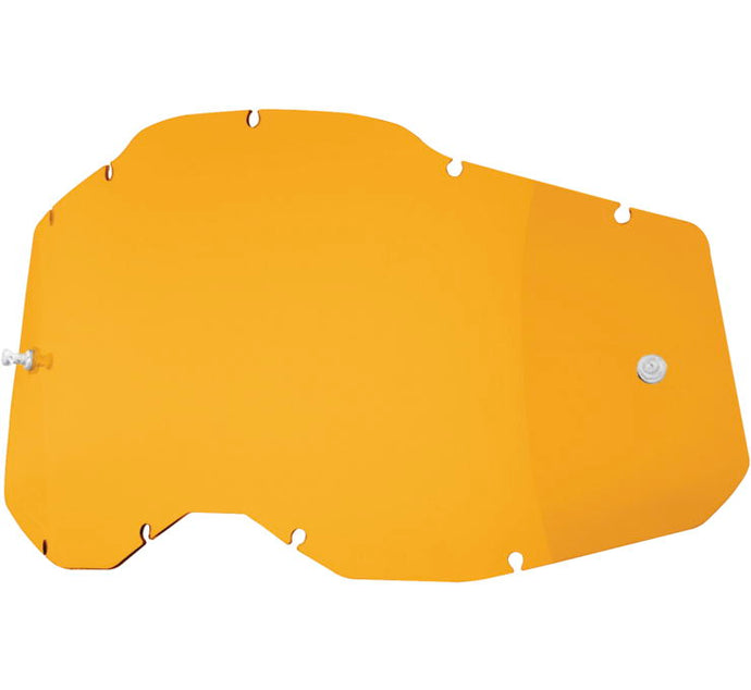 100% Lens for Racecraft 2/Accuri 2/Stratus 2 Goggles - Persimmon