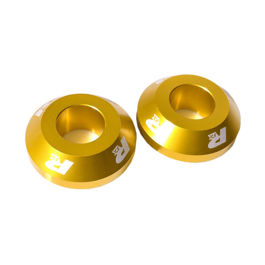 Rfx FXWS 30601 99YL Pro Series Fast Rear Wheel Spacers - Yellow