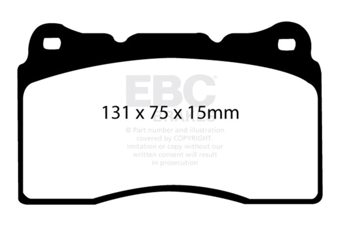 Ebc DP21210 EBC Greenstuff Brake Pad Sets