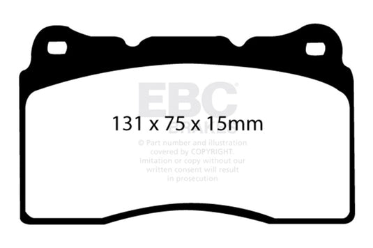 Ebc DP21210 EBC Greenstuff Brake Pad Sets