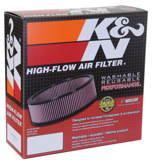 K&N Engineering E-1080 KN Drop in Air Filters