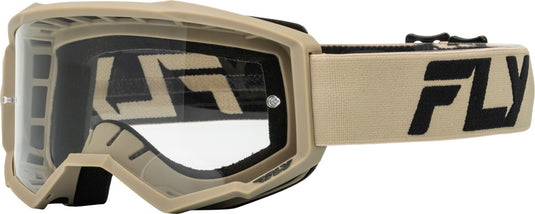 Khaki/Black / Clear Lens