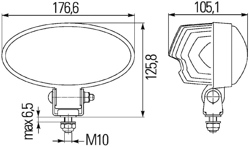 Load image into Gallery viewer, Hella 996386001 HELLA Work Lamp
