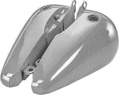 Harddrive 011184 3.5 Gallon Flat Side Gas Tank - Screw Style Bungs