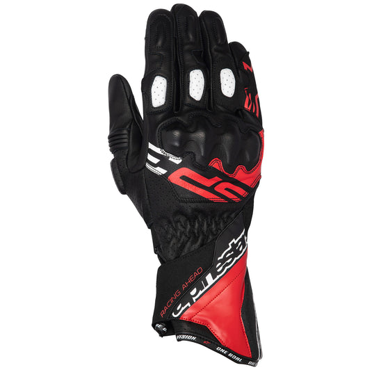 Black/Bright Red/White