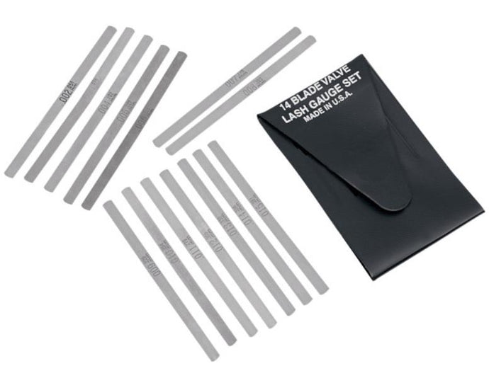 Lang Tools 1610 14-Blade Valve Lash Gauge Set