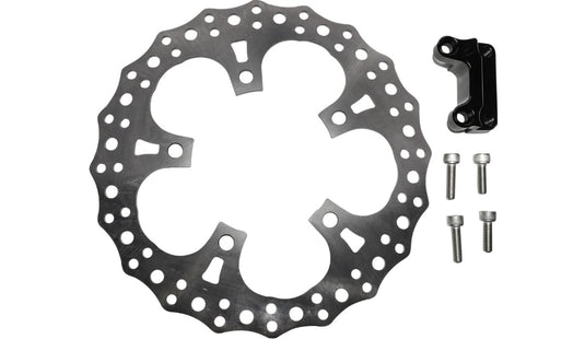 Arlen Ness 300-013 13in. Jagged Front Rotor