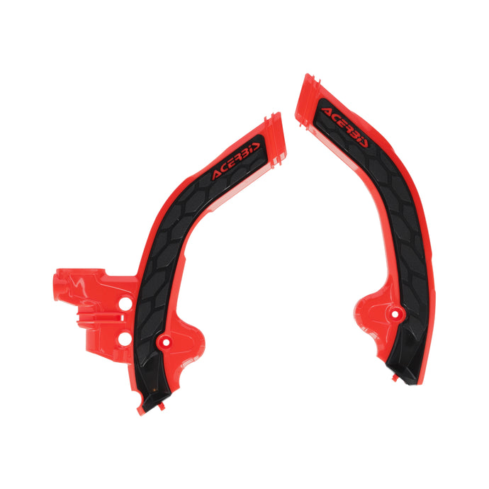 Acerbis 2985451018 X-Grip Frame Guard - Red/Black