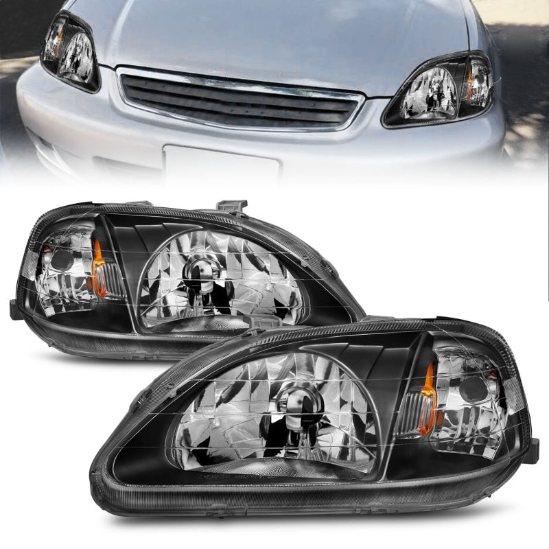 Load image into Gallery viewer, Anzo 121070 ANZ Crystal Headlights
