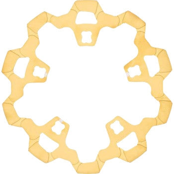 Lyndall Racing Brakes 3-232-2 Front Brake Rotor - 11.8in. - Gold