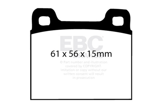 Ebc UD031 EBC Ultimax2 Brake Pad Sets