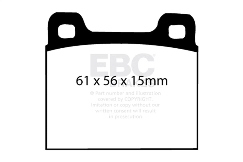 Load image into Gallery viewer, Ebc DP3104C EBC Redstuff Brake Pad Sets
