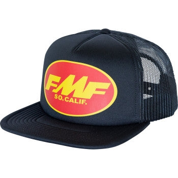 Load image into Gallery viewer, Fmf Racing Big Pro Trucker Hat (One Size Fits Most, Black)
