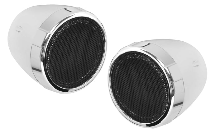 Boss Audio MCBK425BA MC420B 600 Watt Motorcycle/ATV Sound System with Bluetooth Audio Streaming - Chrome, Built-in Amp