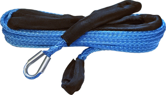 Kfi Products SYN-EXT-B50 Rope Extension Kit - 1/4in.x50ft. - Blue