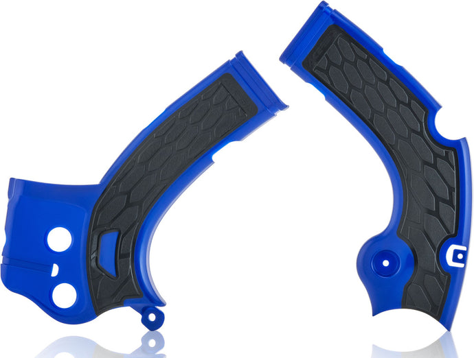 Acerbis 2979601034 X-Grip Frame Guard - Blue/Black
