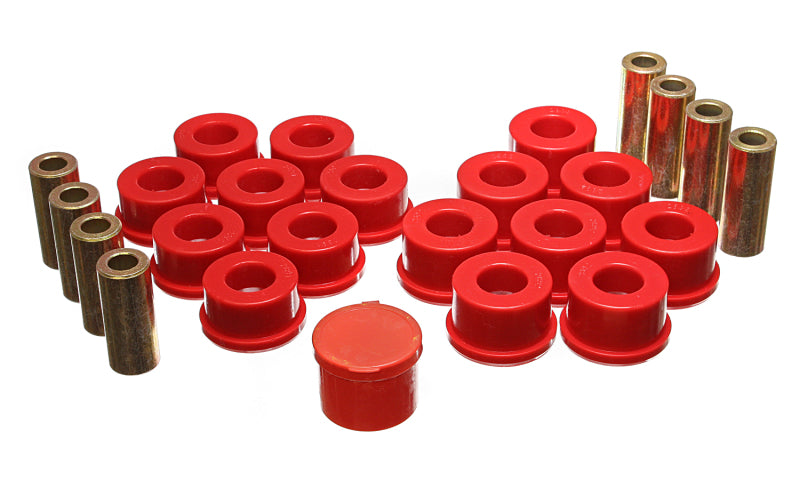 Load image into Gallery viewer, Energy Suspension 2.3109R ES Cntrl Arm Bushings - Red
