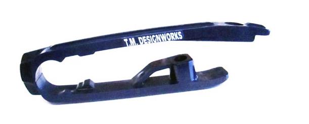 T.M. Designworks DCS-KT3-BUS Dirt Cross Super Front Chain Slider - Swedish Blue