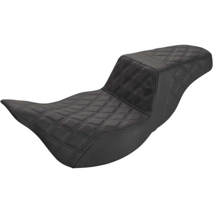 Saddlemen 808-07B-175E Full LS Extended Reach Step-Up Seat - Black