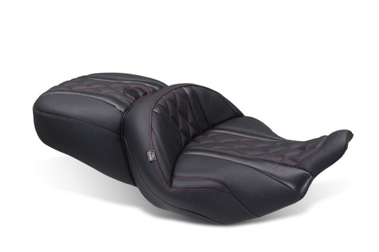 Mustang Motorcycle 89411DC MMP One-Piece 2 Up Seat