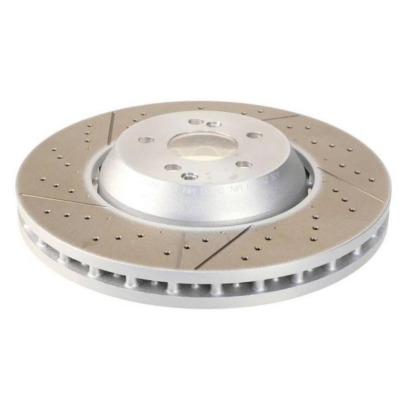 Load image into Gallery viewer, Shw Performance TFX49150 SHW Drilled-Slotted LW Rotors
