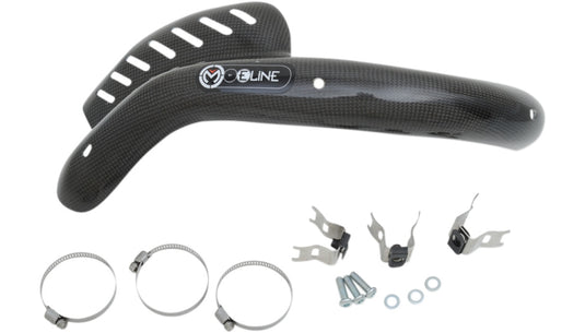 Moose Racing MHS35016 Pipe Guard By E Line for 4-Stroke Exhaust - Stock