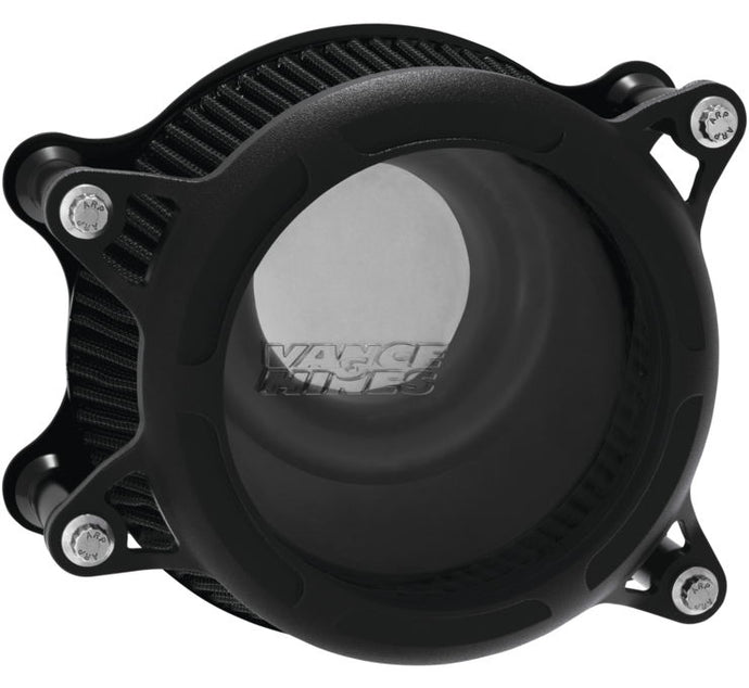 Vance & Hines 41075 VO2 Insight Air Intake - Wrinkled Black