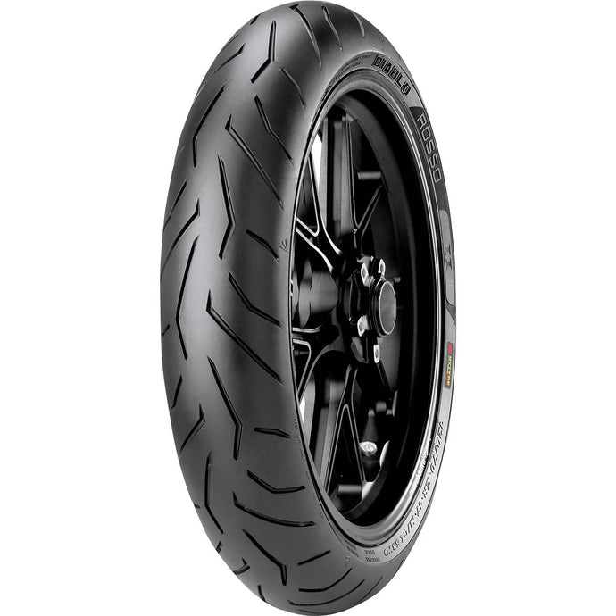 Pirelli 2148800 Diablo Rosso II Front Tire - 120/70ZR17 Ducati Spec
