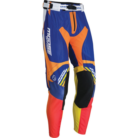 Moose Offroad Sahara Pants (32, Blue/Orange)