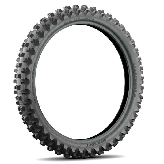 Michelin 72079 Starcross 6 Medium Soft Front Tire - 80/100-21