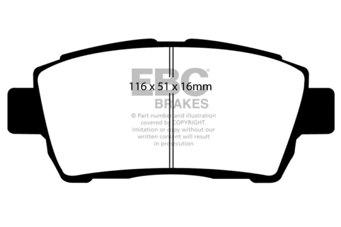 Ebc DP31295C EBC Redstuff Brake Pad Sets