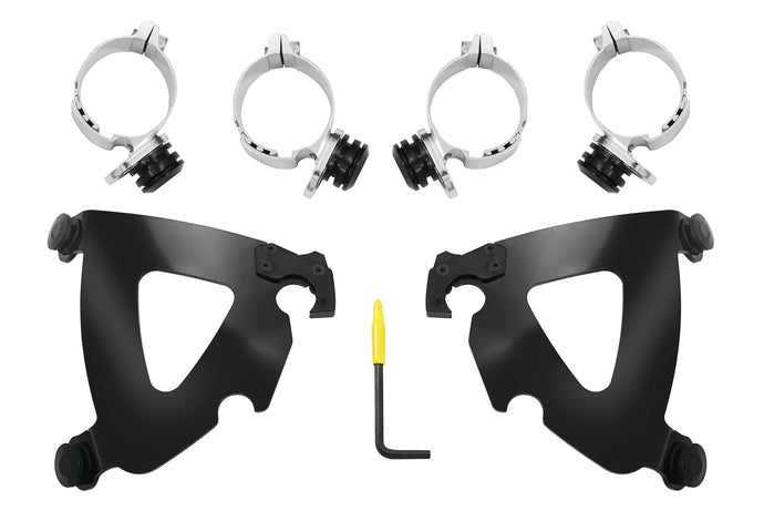 Memphis Shades MEB2035 Trigger Lock Mount Kit for Road Warrior Fairing - Black