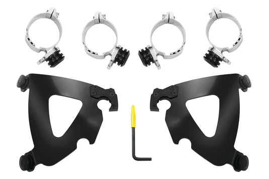 Memphis Shades MEB2035 Trigger Lock Mount Kit for Road Warrior Fairing - Black