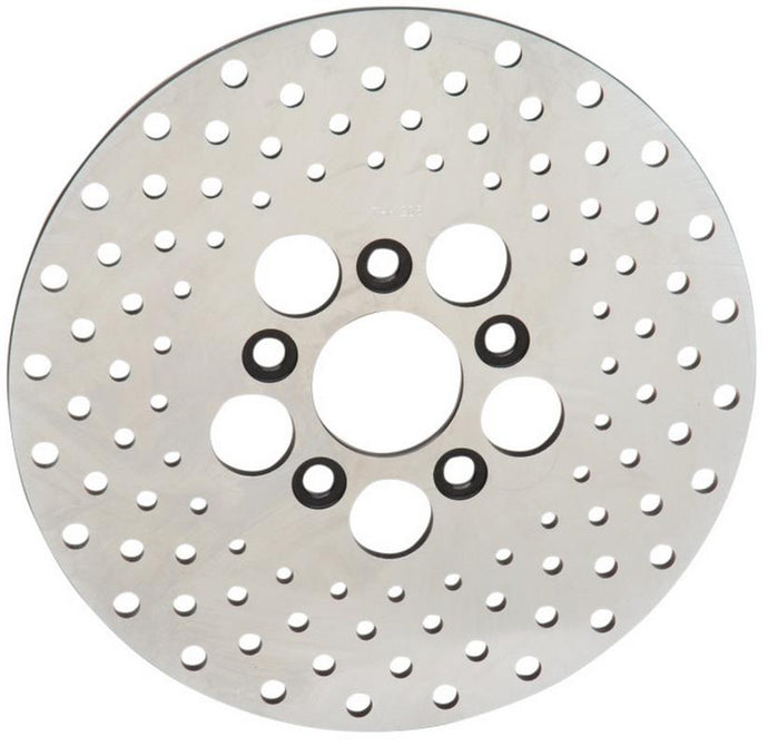 Drag Specialties 1710-1909 Stainless Steel Drilled Brake Rotor