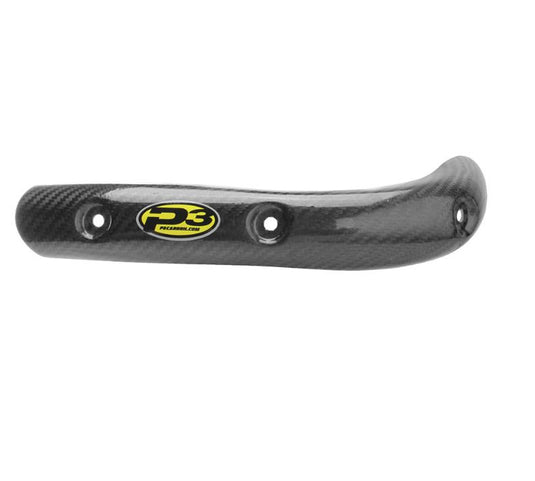 P3 205074 Header Heat Shield - Carbon Fiber
