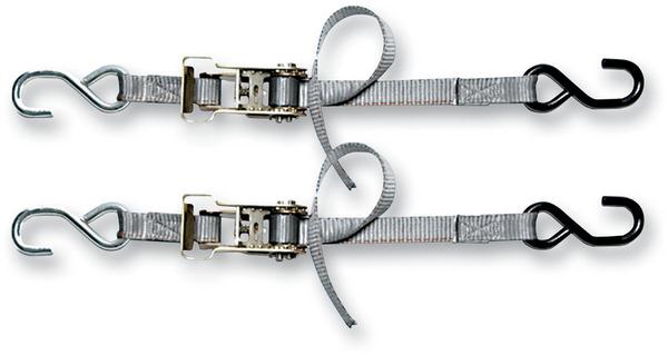 Steadymate 15465 Cinchtite 2 Ratchet Tie-Downs - 1in. x 5ft.