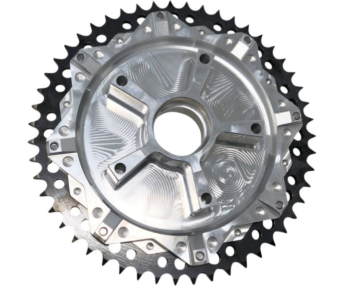 Alloy Art G2CC51-31 Cush Drive Chain Sprocket with Machined Carrier - 51T - Black