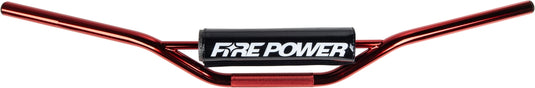 Fire Power 063201141 Carbon Steel Anodized Handlebar - Red