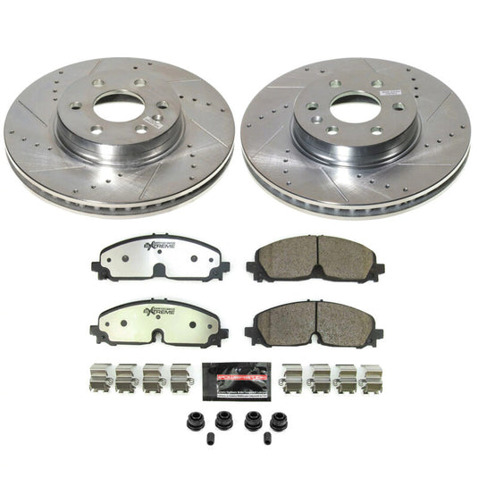 Powerstop K8741-36 PSB Z36 Truck & Tow Kit