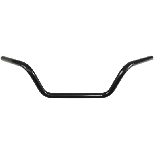 Drag Specialties 0601-4186 1in. Buckhorn Low Handlebar - Black