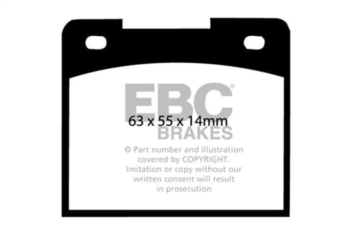 Ebc DP2114 EBC Greenstuff Brake Pad Sets
