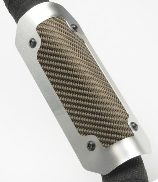 Dei 902460 Gen III Onyx Heatshield - 4in. x 8in. - Brushed/Titanium