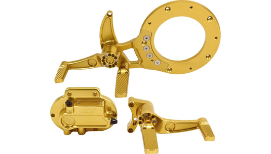 Hawg Halters Inc MCK-FH21GS-FK Mid Control - Gold
