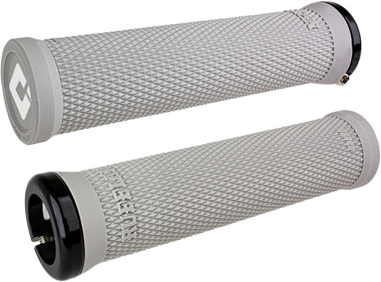Odi L33RFG-B Ruffian V2.1 PWC Lock-On Grips - 135mm - Gray/Black